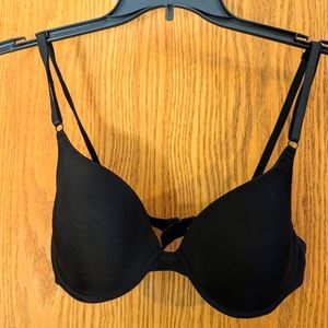 4/$20 Cannelle Underwire Black Bra